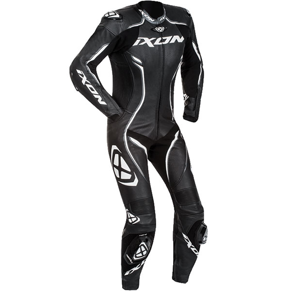 Woman in leather suit on sale
