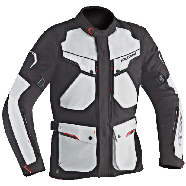 Image of Ixon Crosstour HP Textile Jacket - Black / Grey