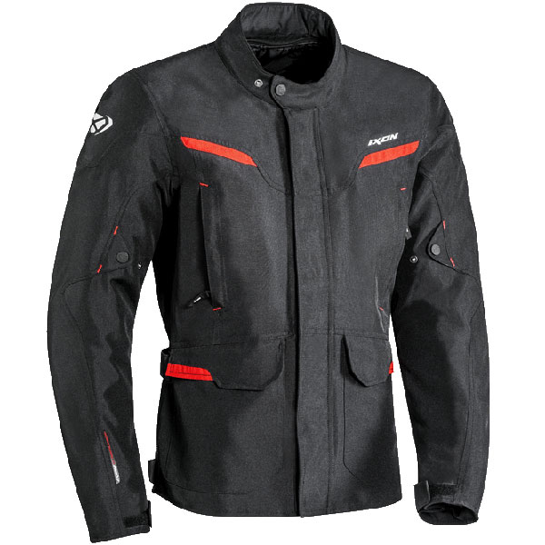 Image of Ixon Summit 2 Textile Jacket - Black / Red