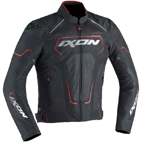 Image of Ixon Zephyr Air HP Textile Jacket - Black / White / Red