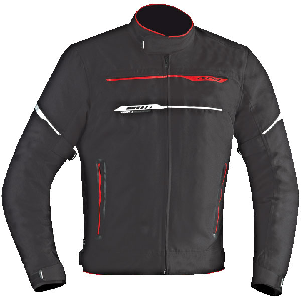 Image of Ixon Zetec HP Textile Jacket - Black / White / Red