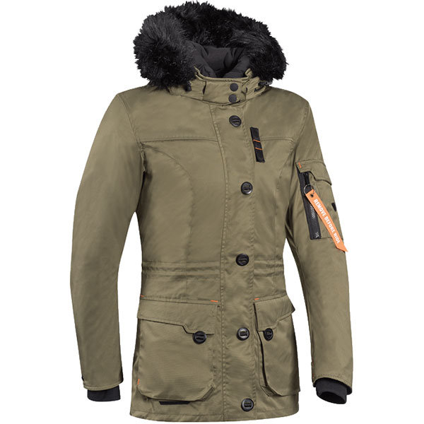 Image of Ixon Ladies Ontario Textile Jacket - Khaki