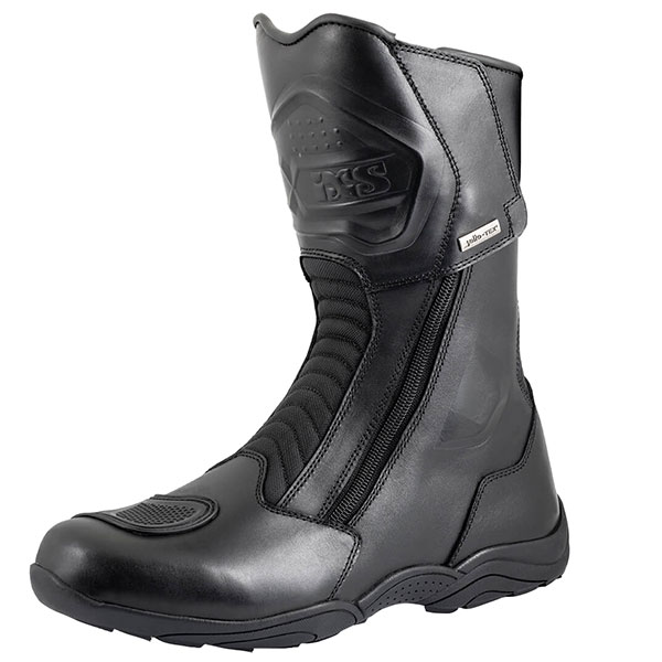 Image of iXS 2-ZIP-ST+ Leather Boots - Black