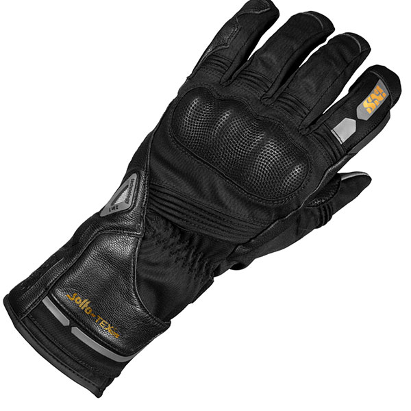 Image of iXS Double-GTX 1.0 Mixed Gore-Tex Gloves - Black