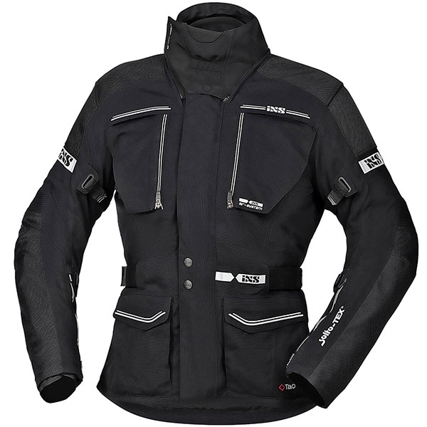 Image of iXS Traveller-ST Textile Jacket - Black