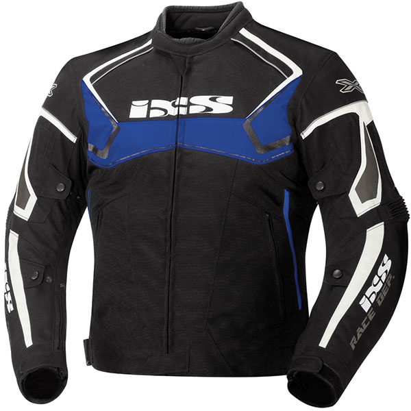 Image of iXS Activo Textile Jacket - Black / Blue / White