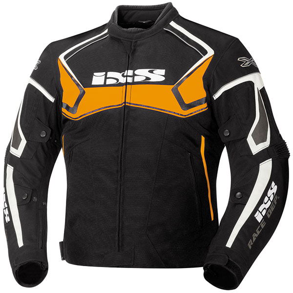 Image of iXS Activo Textile Jacket - Black / Orange / White