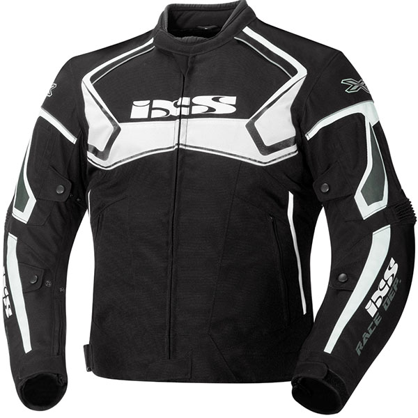 Image of iXS Activo Textile Jacket - Black / White