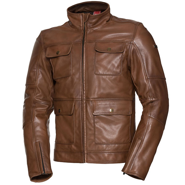 Image of iXS Classic LD Nick Leather Jacket - Brown