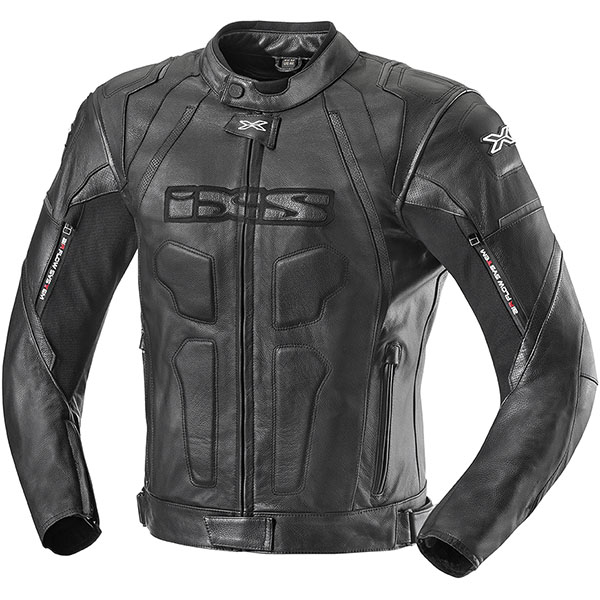 Image of iXS Darren Leather Jacket - Black