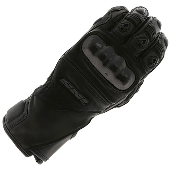 Image of iXS Novara Evo Leather Gloves - Black