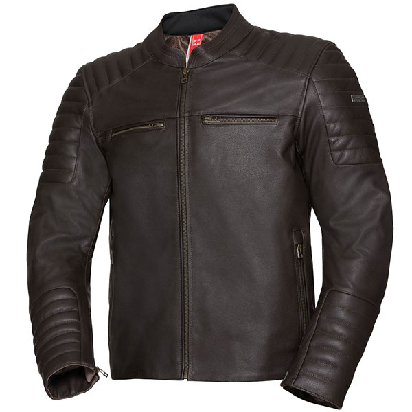 Image of iXS Classic LD Dark Leather Jacket - Brown