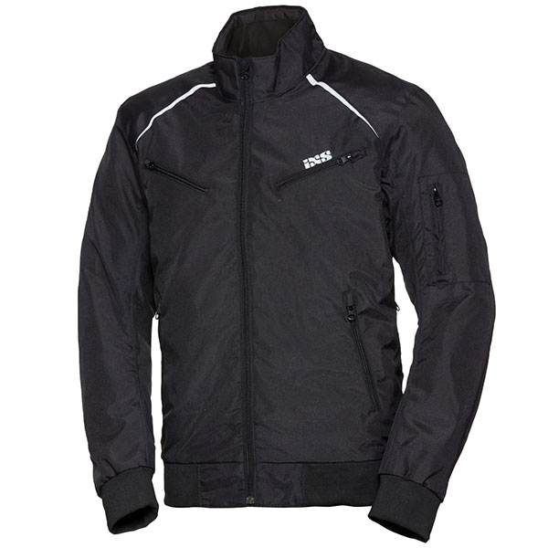 Image of iXS Classic Bomber Textile Jacket - Black