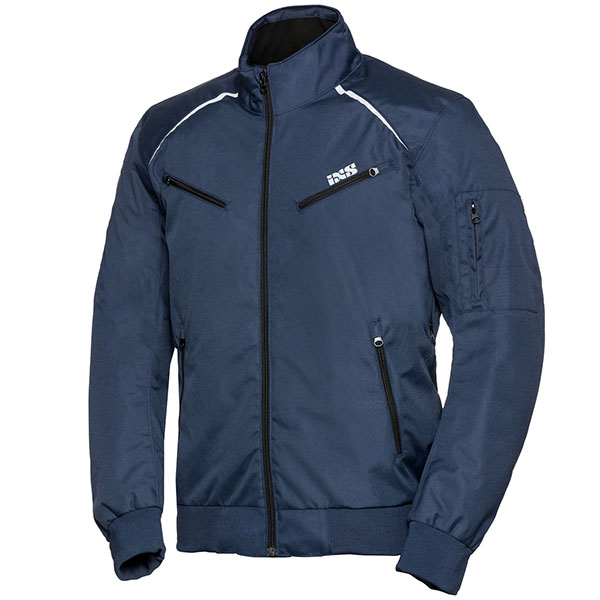 Image of iXS Classic Bomber Textile Jacket - Blue