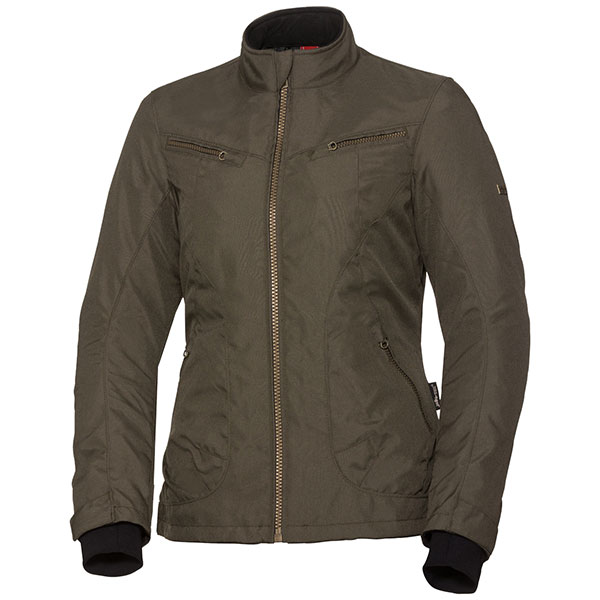 Image of iXS Ladies Classic Urban ST Textile Jacket - Olive