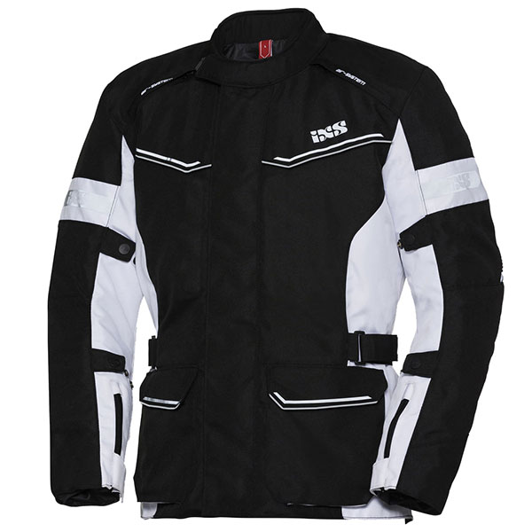 Image of iXS Ladies Evans ST Textile Jacket - Black / White