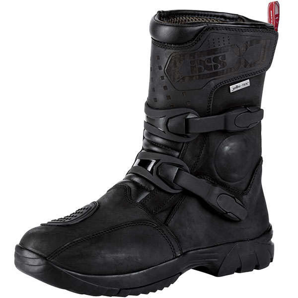 iXS Montevideo ST Short Boots - Black - FREE UK DELIVERY