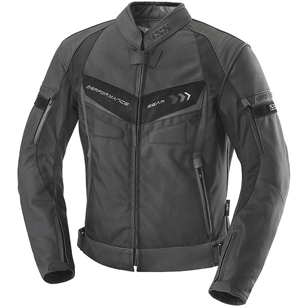 Image of iXS Newa Leather Jacket - Black
