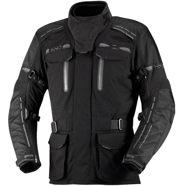 Image of iXS Panama 2 Textile Jacket - Black