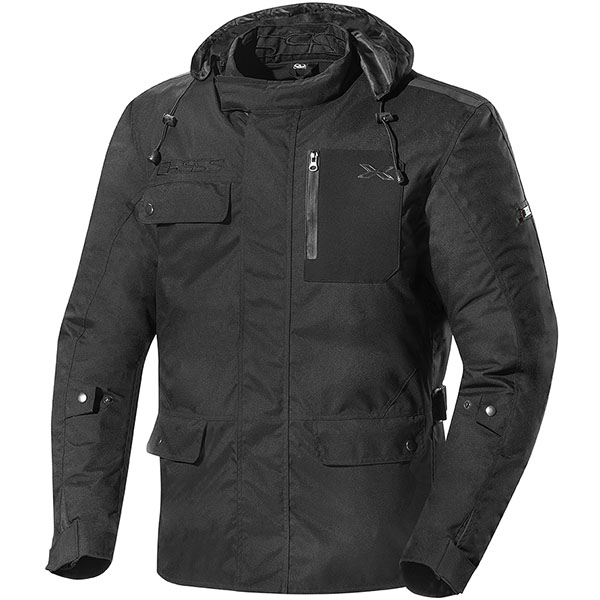 Image of iXS Simius Textile Jacket - Black