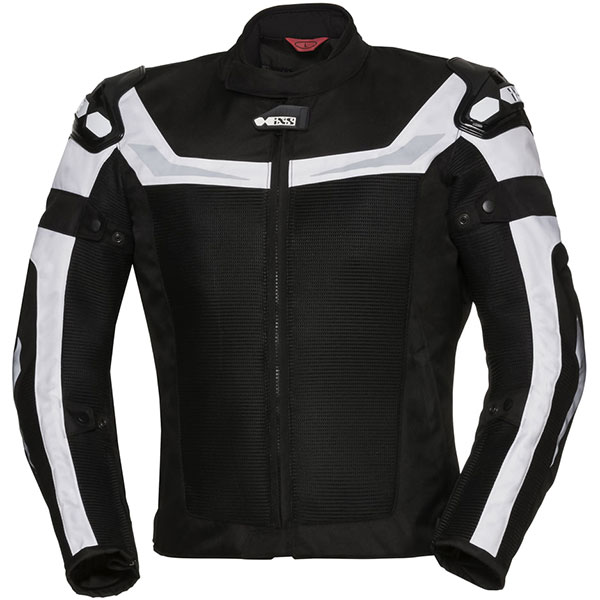 Image of iXS RS-1000 Air Textile Jacket - Black / White