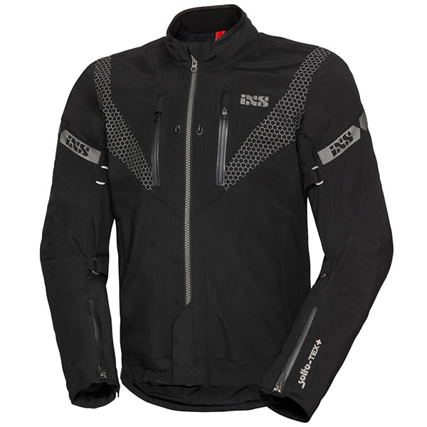 Image of iXS ST-Plus Textile Jacket - Black