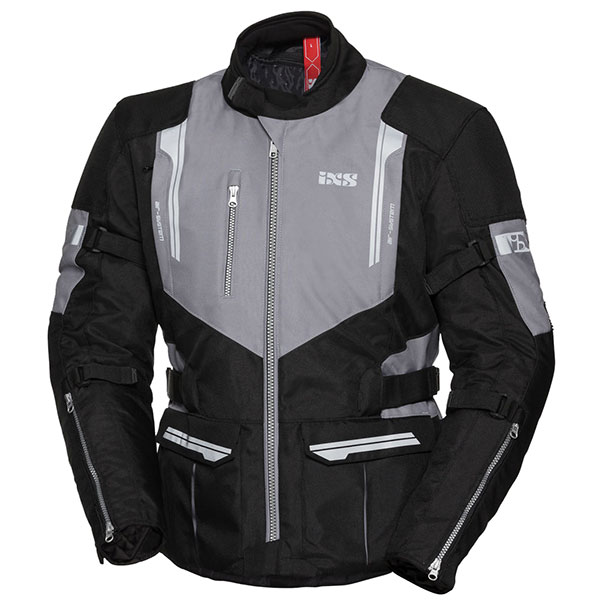 Image of iXS Tour ST Textile Jacket - Black / Grey