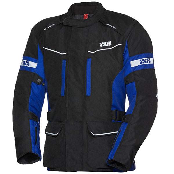 Image of iXS Evans ST Textile Jacket - Black / Blue