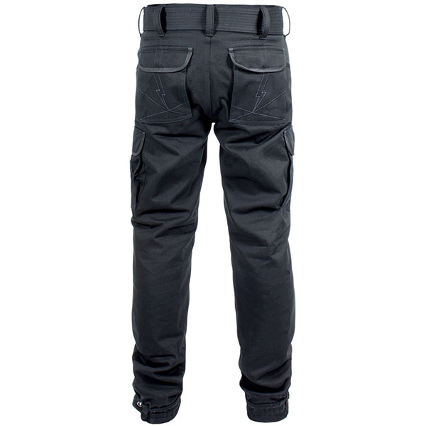 John Doe Cargo XTM Aramid Jeans - Regular Black - FREE UK DELIVERY