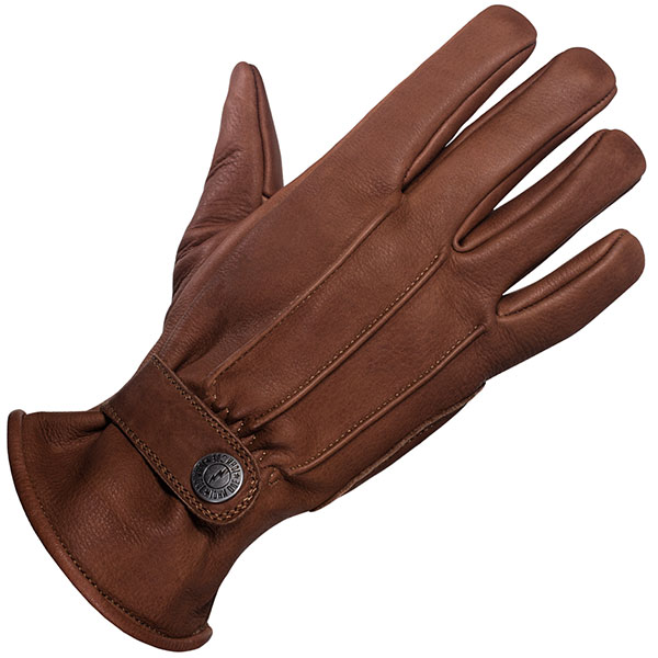 Image of John Doe Grinder Leather Gloves - Brown