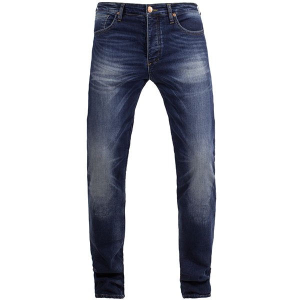 トップシークレット John Doe Ironhead XTM Motorcycle Jeans Men Stretch with  Protectors Blue 31/34