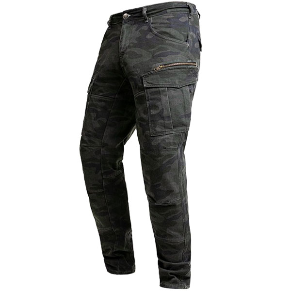 John Doe Ladies Mono Defender Slim Cut Cargo Aramid Jeans - Camouflage ...