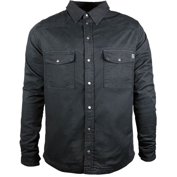 John Doe Motoshirt Textile Jacket - Black - FREE UK DELIVERY