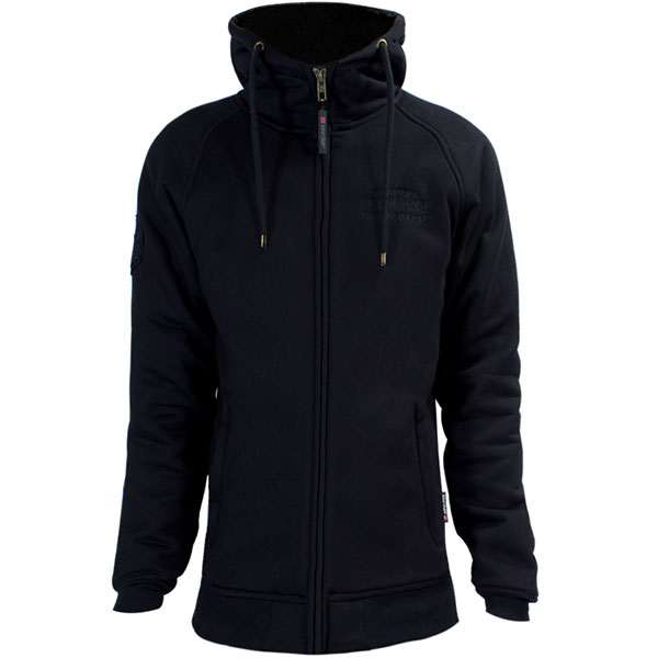 Image of John Doe Ladies Aramid Fibre Hoodie - Black