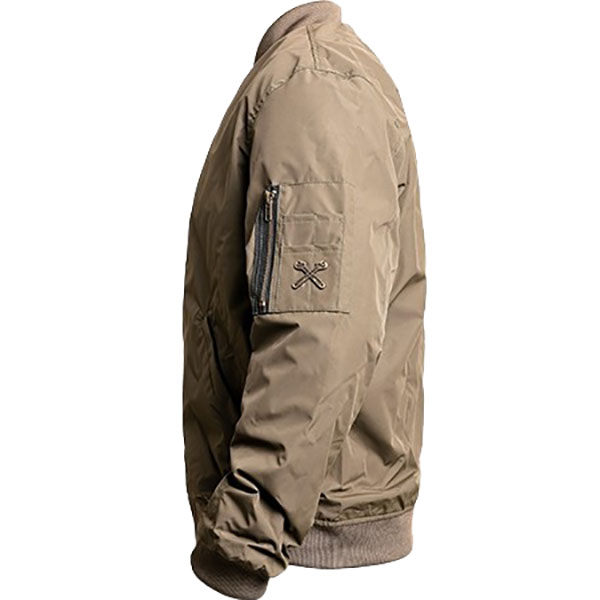 John Doe Flight Hybrid Textile Jacket - Olive - FREE UK DELIVERY