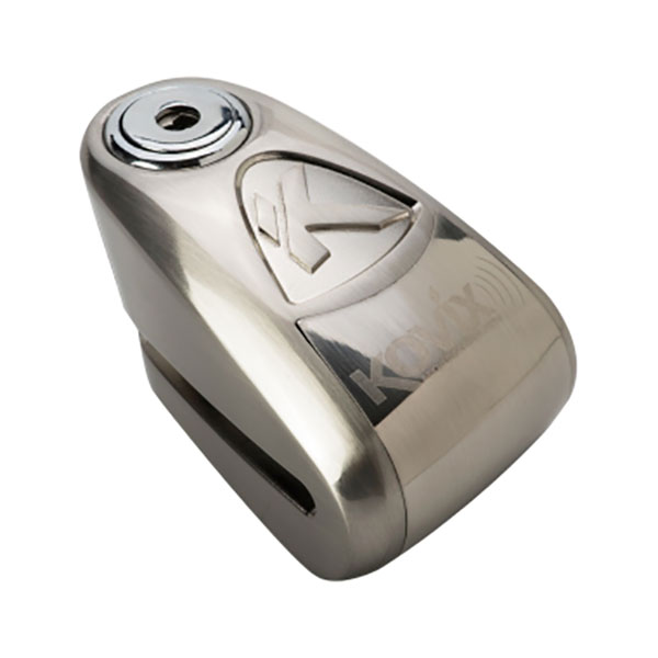 Image of Kovix KAL Alarmed Disc Lock - Brushed Metal