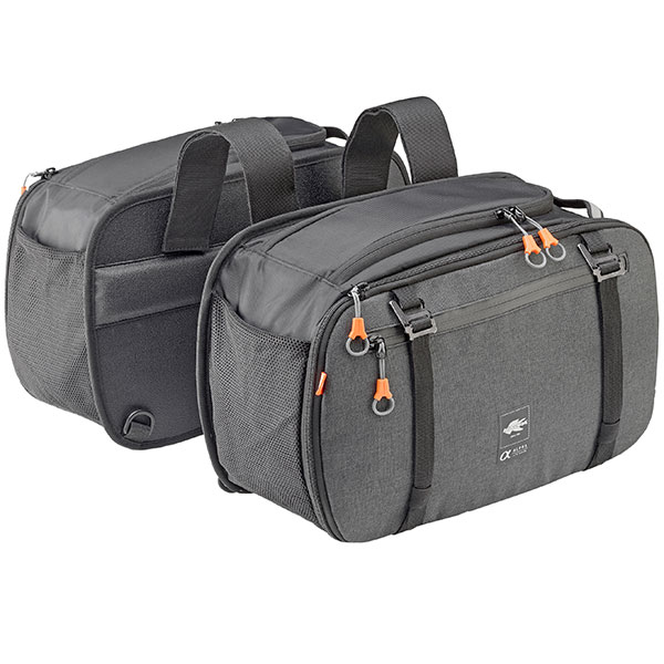 Image of Kappa Alpha Range AH202 Expandable Saddle Bags - 32-50L Total