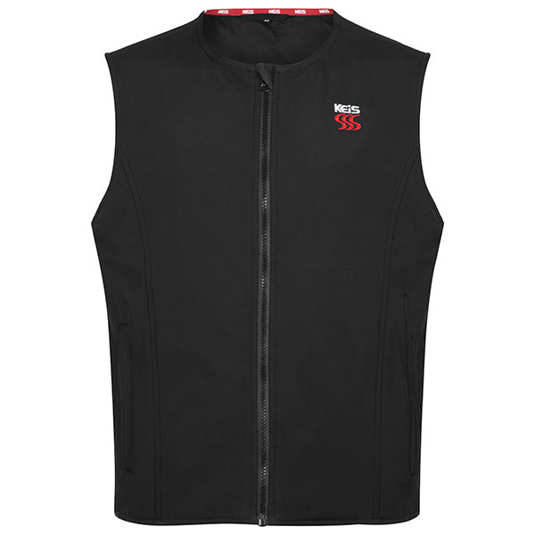 Image of Keis V106 Comfort Heated Vest - Black