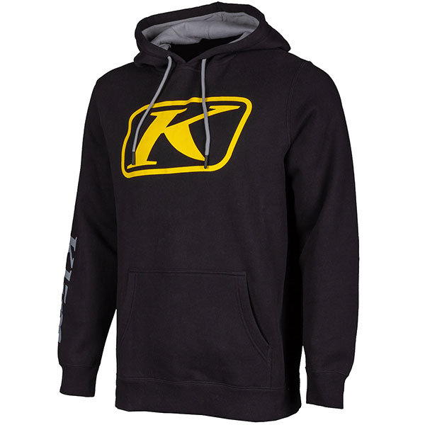 Klim K Corp Hoodie Black / Yellow FREE UK DELIVERY
