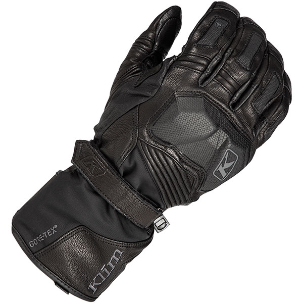 Image of Klim Badlands Gore-Tex Long Gloves - Black