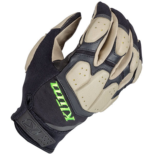 Image of Klim Dakar Pro Leather Gloves - Desert Tan