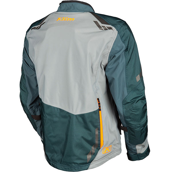 Klim Carlsbad Gore-Tex CE Textile Jacket - Petrol / Strike Orange ...