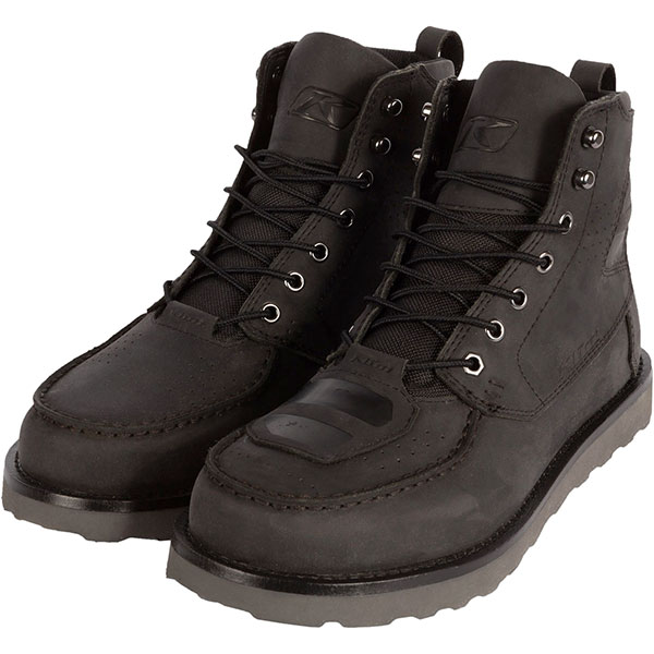 Image of Klim Blak Jak Leather Boots - Gunmetal Black