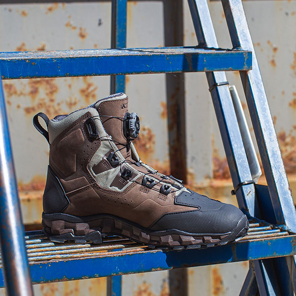 Klim Outlander Gore Tex Leather Boots Chocolate Brown