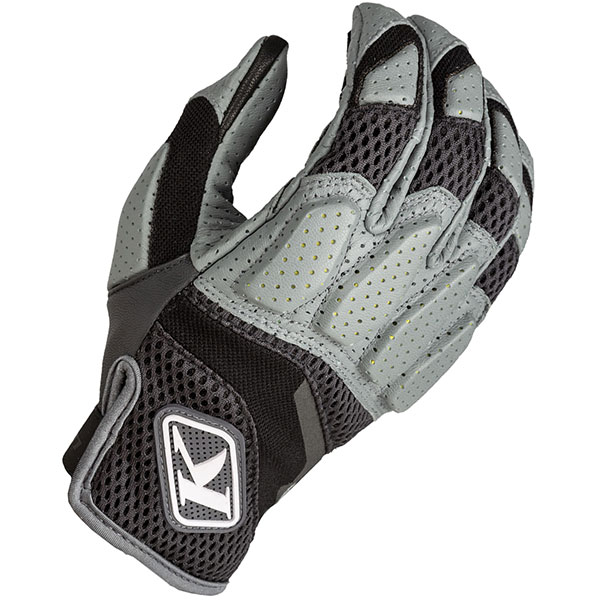 Image of Klim Mojave Pro Leather Gloves - Grey