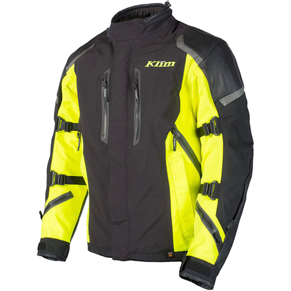 Image of Klim Gore-Tex Apex Textile Jacket - Black / Yellow Fluo