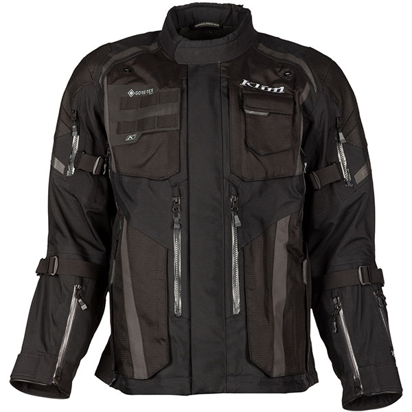Klim Badlands Pro Gore Tex Textile Jacket Stealth Black FREE