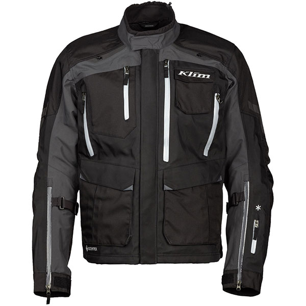 Image of Klim Carlsbad Gore-Tex CE Textile Jacket - Stealth Black