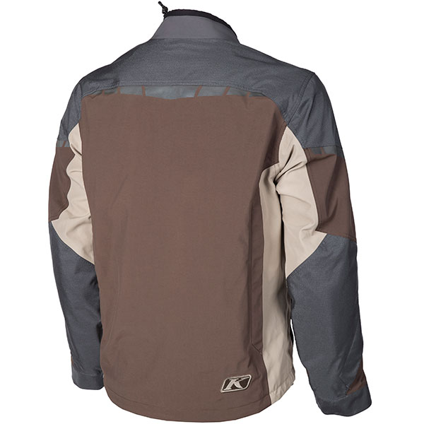 Klim Carlsbad GoreTex Textile Jacket Brown Reviews at ReviewBikeKit
