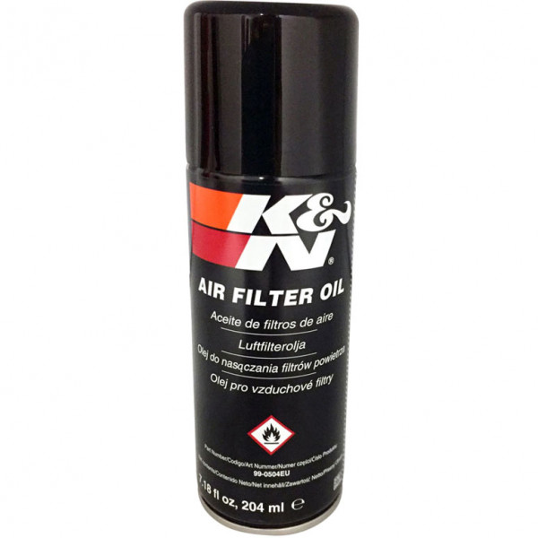 K&N Air Filter Oil 204ml